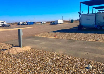 Odessa RV Park Paved Drives and Spots